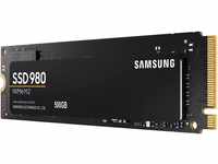 Samsung SSD 980 interne SSD (500 GB) 3100 MB/S Lesegeschwindigkeit, 2600 MB/S