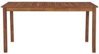 vidaXL Gartentisch, Outdoor Tisch 150x90x74 cm Akazie Massivholz