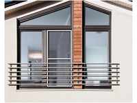 SCHELLENBERG Insektenschutz-Fensterrahmen Premium für bodentiefe Fenster,