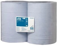 TORK Papierhandtuch 2 Rollen &aacute; 340m Papierwischtuch W1 Basic 2-lagig blau