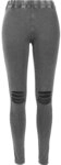 URBAN CLASSICS Leggings Urban Classics Damen Ladies Cutted Knee Leggings (1-tlg)