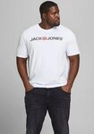 Jack & Jones PlusSize T-Shirt CORP mit Print und bequemem Rundhals bedruckt,...