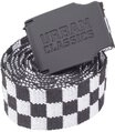 URBAN CLASSICS H&uuml;ftg&uuml;rtel Urban Classics Unisex UC Canvas Belt Checkerboard...
