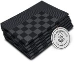 ZOLLNER Geschirrtuch, (Spar-Set, 6-tlg), 65 x 65 cm, 100% Baumwolle, vom