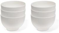 vivo Villeroy & Boch Group Geschirr-Set Basic White Bol Set 6tlg, Porzellan