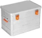 ALUBOX Aufbewahrungsbox Alukiste Transportbox abschlie&szlig;bar mit Deckel (71...