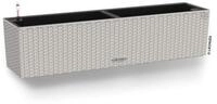 Lechuza&reg; Balkonkasten Balconera Cottage 80 lichtgrau Wasserspeicher