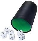 Noris Spiel W&uuml;rfelbecher mit 6 W&uuml;rfeln