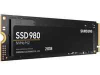 Samsung SSD 980 interne SSD (250 GB) 2900 MB/S Lesegeschwindigkeit, 1300 MB/S
