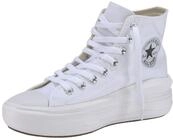 Sneaker CONVERSE "CHUCK TAYLOR ALL STAR MOVE PLATFORM", Damen, Gr. 36, wei&szlig;, Textil,