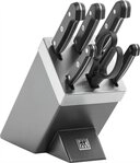 Zwilling Messerblock Gourmet (7tlg), selbstsch&auml;rfend