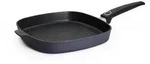 WOLL Bratpfanne "Diamond Lite" Viereckpfanne Grillpfanne mit Rillen, Aluminiumguss