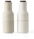 Audo Salz-/Pfefferm&uuml;hle Audo Bottle Grinder, Ceramic, Sand, 2-pack manuell