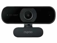 Rapoo XW180 Full HD-Webcam (USB Plug & Play, 1080p-Videoerlebnis, 80° Flexibel