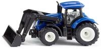 Siku Modelltraktor Siku 1396, New Holland Traktor mit Frontlader
