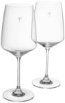 JOOP! Weinglas JOOP! LIVING - SINGLE CORNFLOWER Rotweinglas 2er Set, 2-tlg., Glas
