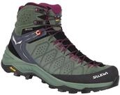 Salewa WS ALP TRAINER 2 MID GTX DUCK GREEN/RHODODENDON Trekkingschuh