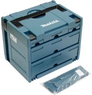Makita Werkzeugkoffer Makita MAKSTOR Modell 4.5 P-84349