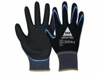 Hase Arbeitshandschuh-Set Handschuhe Padua Dry Größe 10 schwarz/blau EN 388