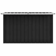 vidaXL Gartenbox, Gartenaufbewahrungsbox Anthrazit 149 x 99 x 93 cm