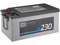 ECTIVE ECTIVE AGM 12V 230Ah Deep Cycle Batterie - Versorgerbatterie Batterie,...