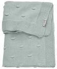 Babydecke Knots Stone Green, Meyco Baby, 75x100cm