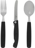 Victorinox Besteck-Set Swiss Classic Besteck-Set 3 teilig, Edelstahl / Kunststoff