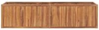 vidaXL Hochbeet, Garten-Hochbeet 200 x 50 x 50 cm Massivholz Teak