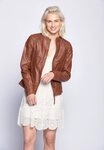 Maze Lederjacke Water