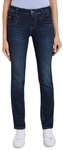 TOM TAILOR Gerade Jeans Alexa Straight mit Kontrastn&auml;hten