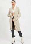 Vila Longstrickjacke VIRIL LONG L/S KNIT CARDIGAN - NOOS in knielanger Form