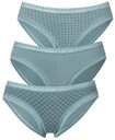 LASCANA Bikinislip (3er-Pack) Loungetop und Unterziehtop in einem aus Baumwolle...
