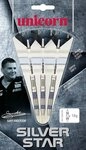 unicorn Dartpfeil Silver Star Gary Anderson Steel Darts 25g