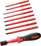 Cimco Schraubendreher Cimco VDE Drehmoment-Schraubendreher-Set 9teilig