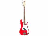Squier E-Bass, Fender Mini Precision Bass IL Dakota Red, E-Bässe, 4-Saiter E-Bässe,