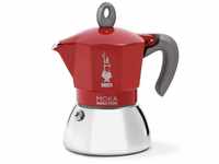BIALETTI Espressokocher New Moka 6 Tassen, 0,28l Kaffeekanne, Aluminium/Stahl,...