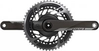 SRAM Fahrradkurbel SRAM Kurbelgarnitur Quarq RED AXS 175 mm 46-33T - pr&auml;zise