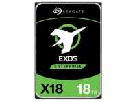 Seagate Exos X18 18TB SATA 512E/4KN HDD-Festplatte (18 TB) 3,5" 270 MB/S