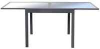 HOME DELUXE Gartentisch VERANO, Gartentisch ausziehbar - ca. 90(180) x90x75 cm -