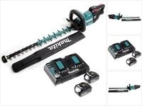 Makita Akku-Heckenschere DUH 601 PTE Akku Heckenschere 18V 60cm Brushless + 2x...
