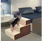 PawHut Haustiertreppe 3 Stufen Hundetreppe Katzentreppe (Haustierleiter, 1-St.,