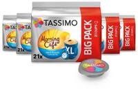 TASSIMO Kaffee Kapseln Morning Caf&eacute; XL Mild&Smooth T Discs 5x21 Getr&auml;nke,...