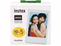 dawecom-24 Fujifilm Instax Mini Instant Film Pack, 5 x 10 = 50 Bilder Fotos für