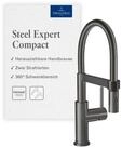 Villeroy & Boch K&uuml;chenarmatur Steel Expert Compact (Schwenkbarer Auslauf)