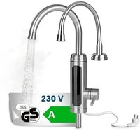 MAXXMEE Durchlauferhitzer K&uuml;chenarmatur 2er Set, Warm- & Kaltwasserarmatur...