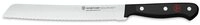 W&Uuml;STHOF Brotmesser Brotmesser 20 cm Gourmet schwarz, Brotmesser, 32,40cm,