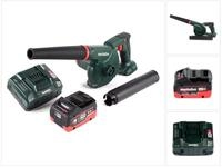 metabo Akku-Laubbl&auml;ser AG 18 Akku Gebl&auml;se 18 V + 1x LiHD Akku 5,5 Ah + Ladeger&auml;t