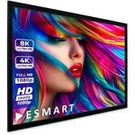 ESMART ESMART Germany Rahmen Leinwand Rahmenleinwand (Professional MIRALE) grau...