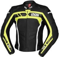 IXS Motorradjacke Sport RS-600 1.0 Motorrad Lederjacke R&uuml;ckenprotektor