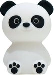 niermann LED Nachtlicht Paddy Pandy, Kinderlampe, Kinderzimmer, LED fest integriert,